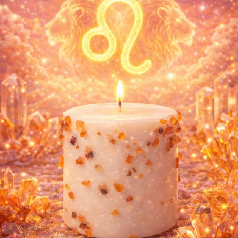 Velas del zodiaco leo